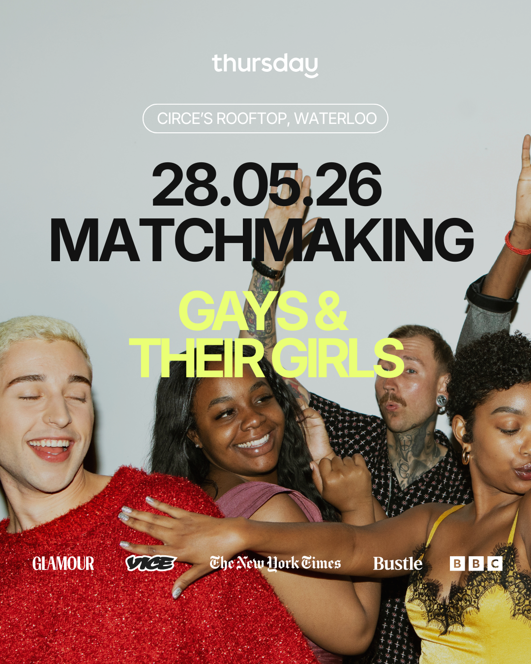 Thursday | Gays & their Girls | Circe’s Rooftop