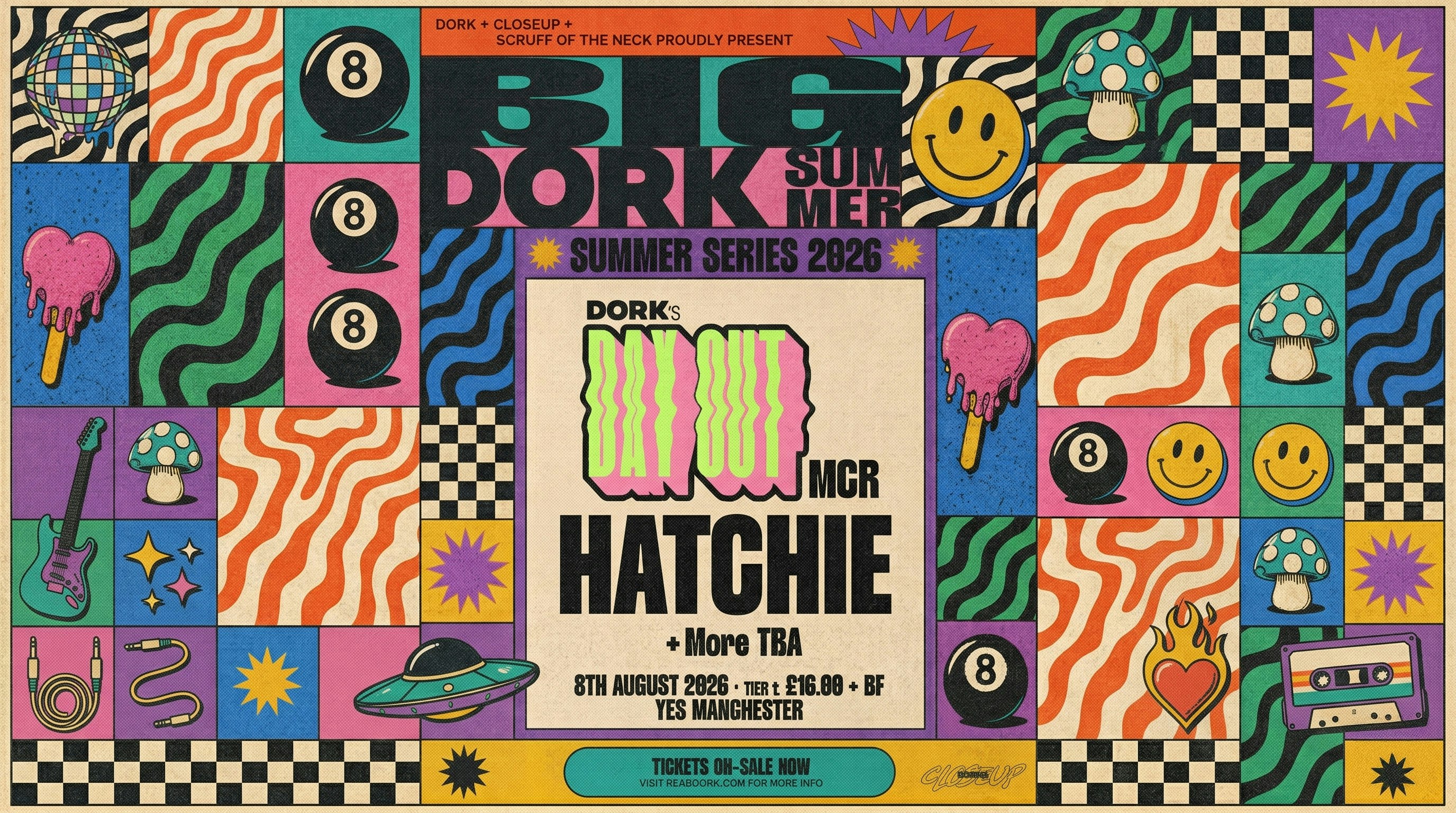 Dork’s Day Out feat. Hatchie | Manchester, YES (Pink Room)