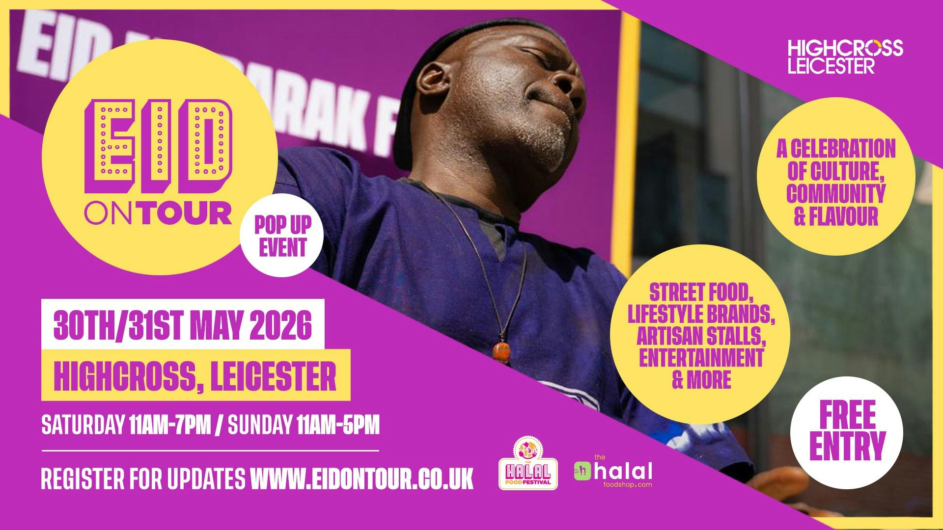 Eid On Tour | Highcross Leicester – Register For Exclusive Updates, Offer & More