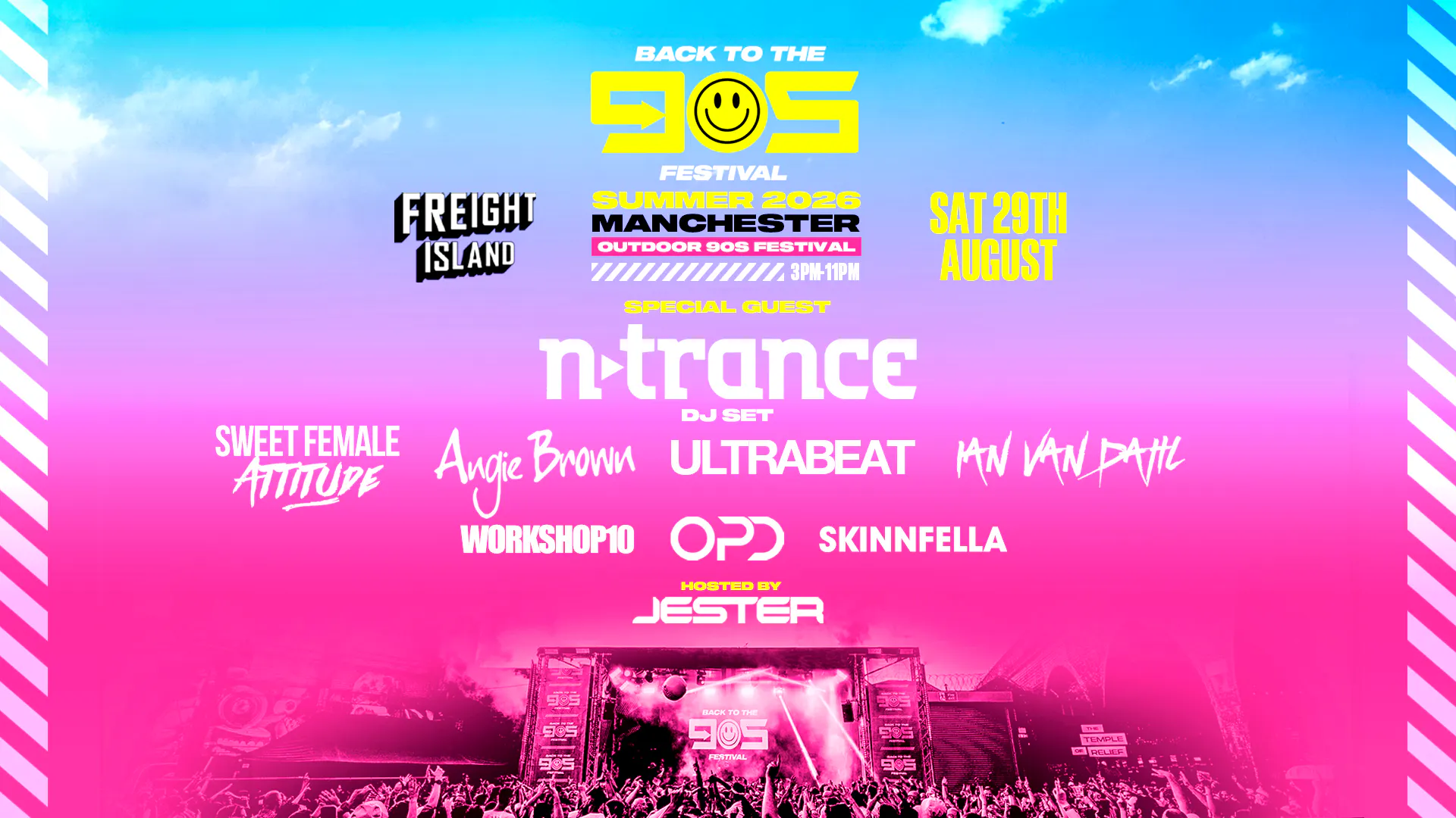 Back To The 90s - Indoor Festival [DUE TO RAIN!] - Manchester