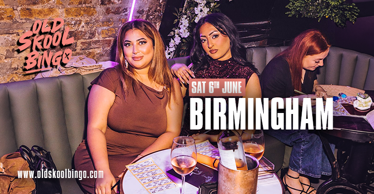 Day Time – Old Skool Bingo Sat 6th June Birmingham