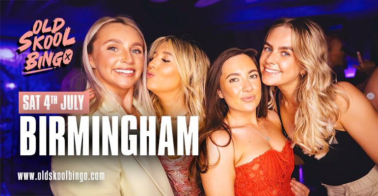 Day Time – Old Skool Bingo Sat 4th July Birmingham