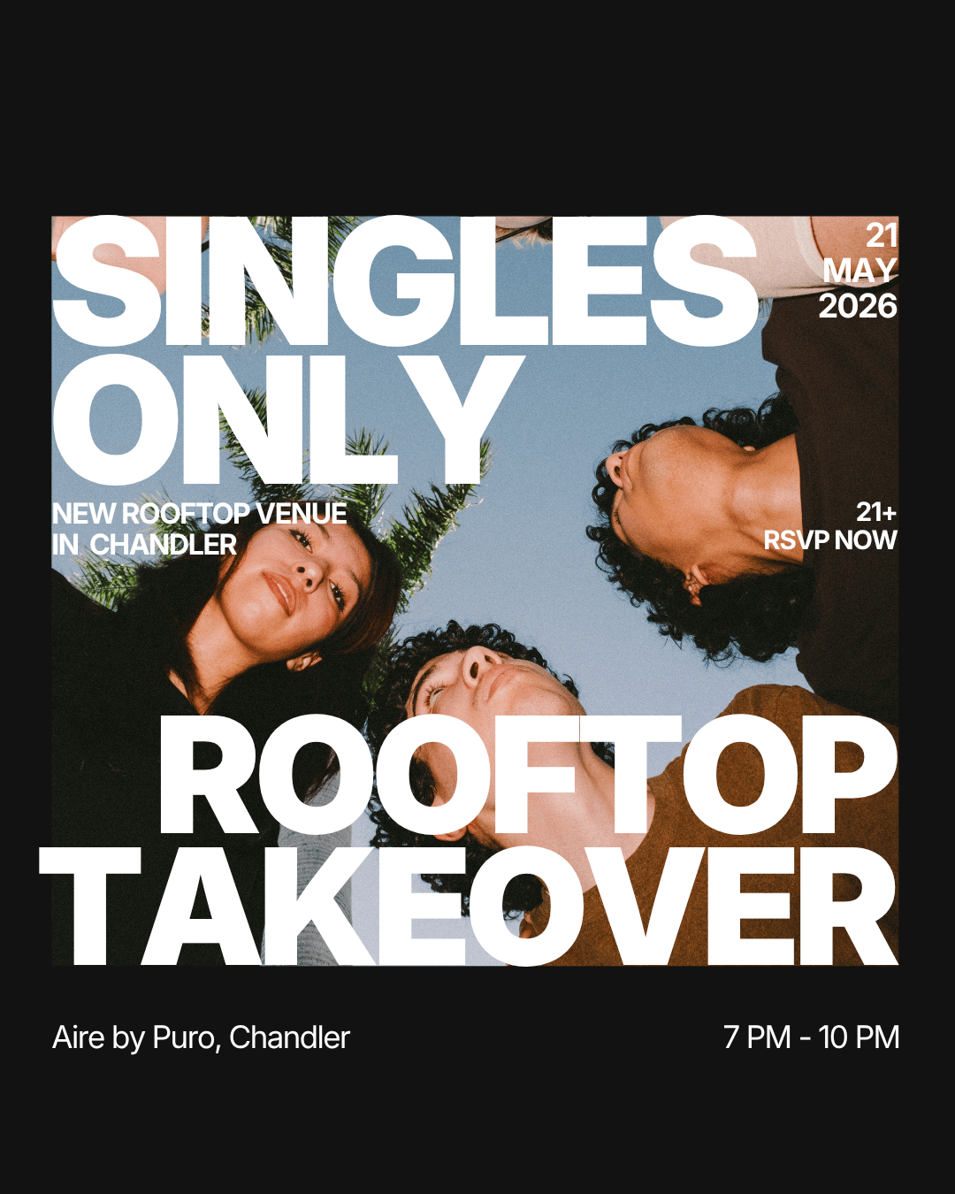 Thursday | Rooftop Singles Night at Aire by Puro | Chandler