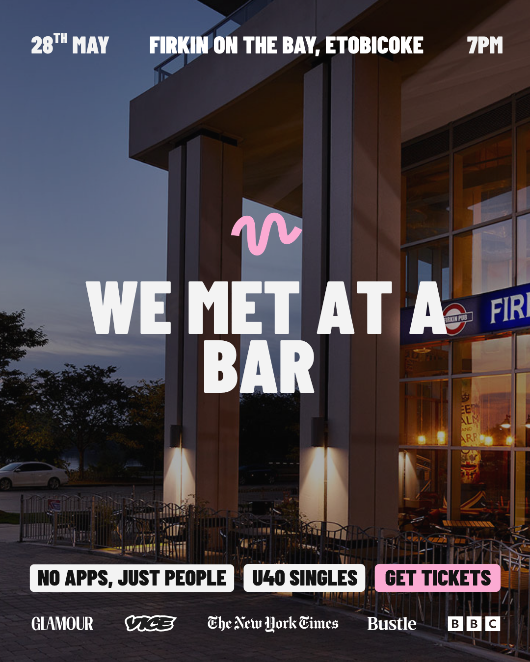 Thursday | Under 40s Singles Night at Firkin on the Bay | Etobicoke