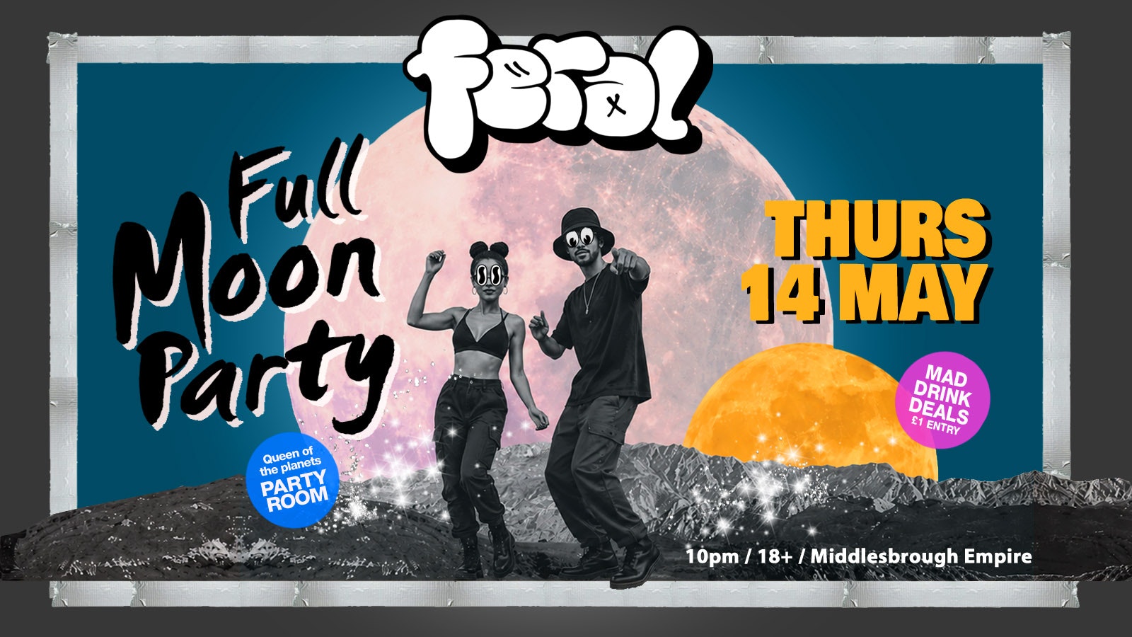Feral Full Moon Party