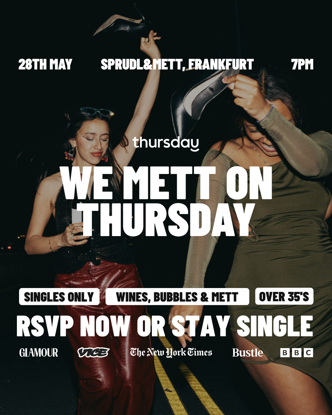 Thursday | We Mett on Thursday (35+) @ SPRUDL&METT | Frankfurt