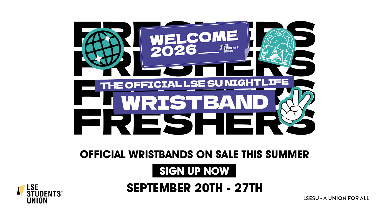 LSE Nightlife Wristband – The Official 2026 Welcome Pass ✅