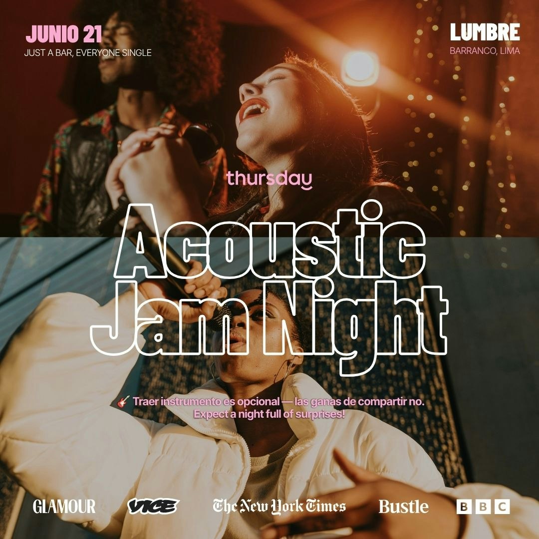 Sunday | Acoustic Jam Night | Lima