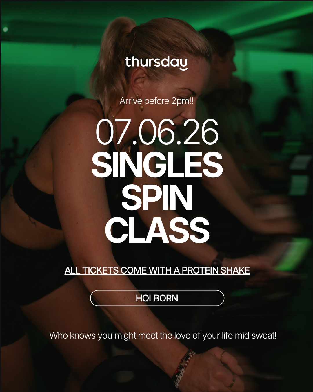 Sunday | Spin Class | Holborn