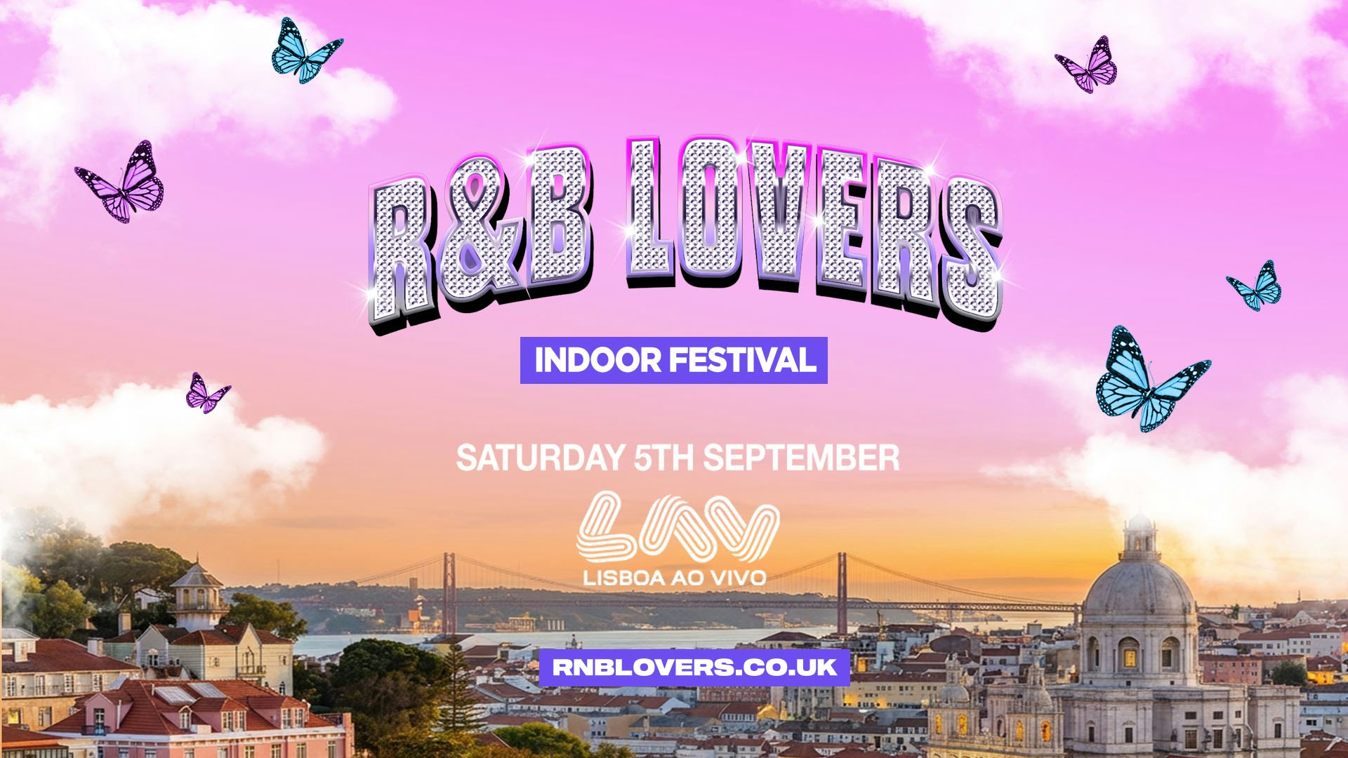 R&B Lovers – Saturday 5th Sept – LAV Lisbon [TICKETS ON SALE NOW!]