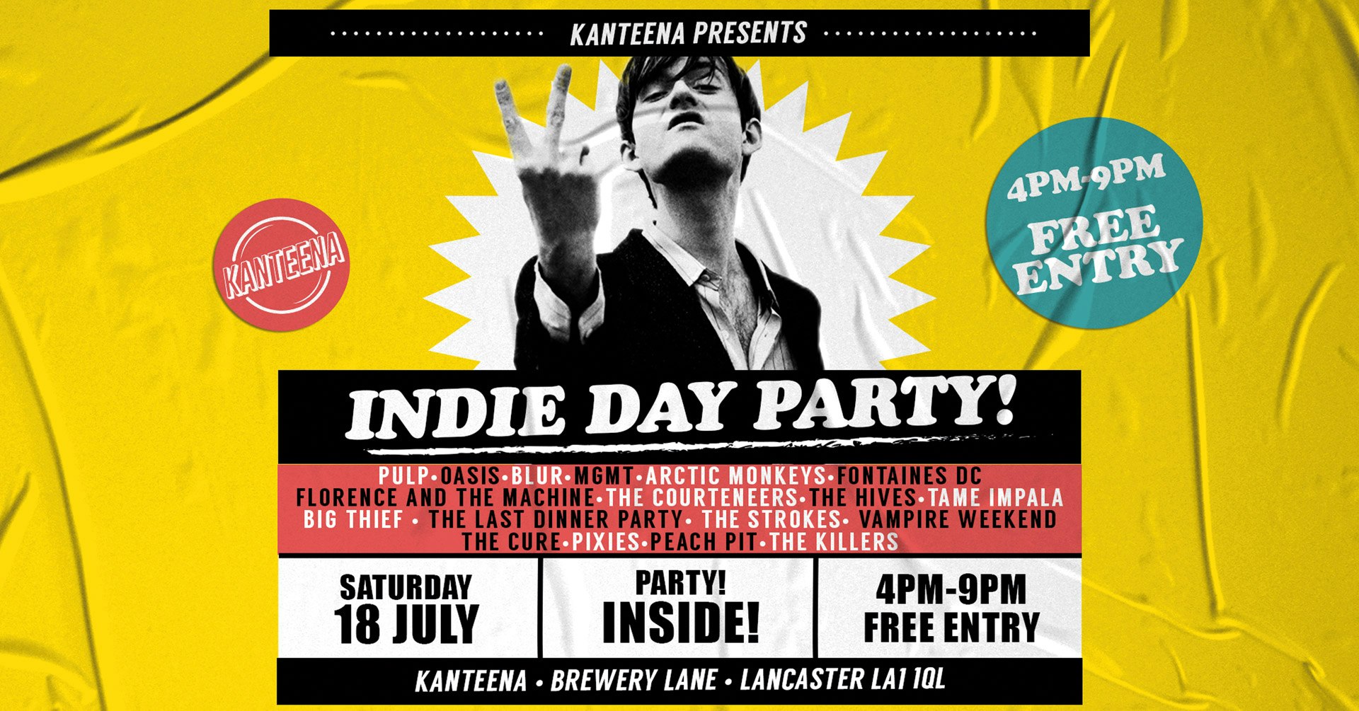 Uncommon People // Free Entry Indie Day Party