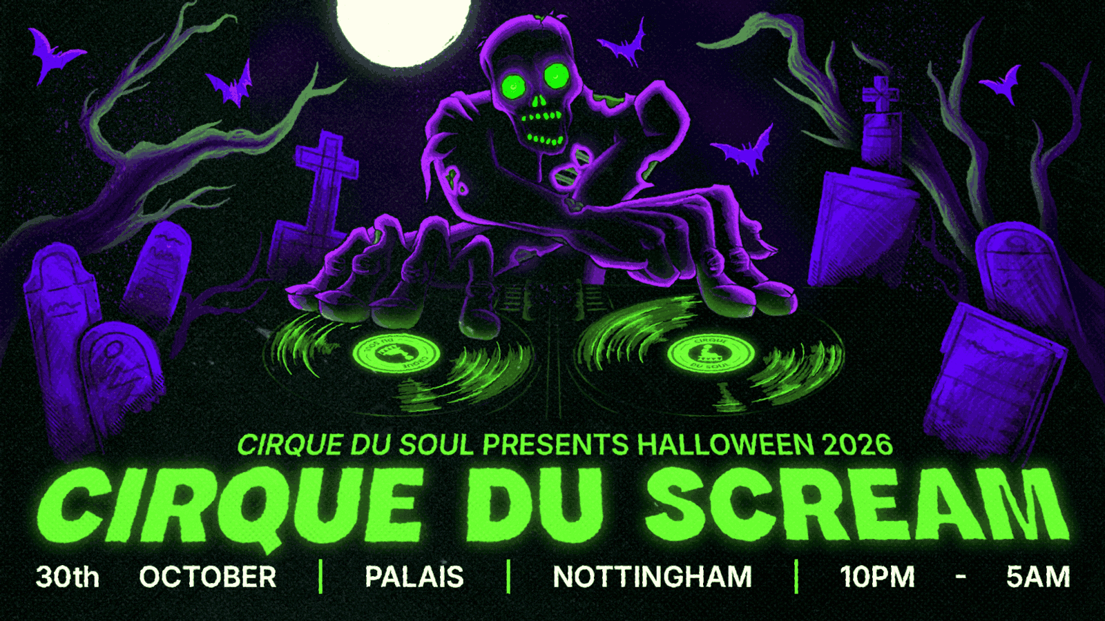 Cirque Du Soul: Nottingham // Halloween