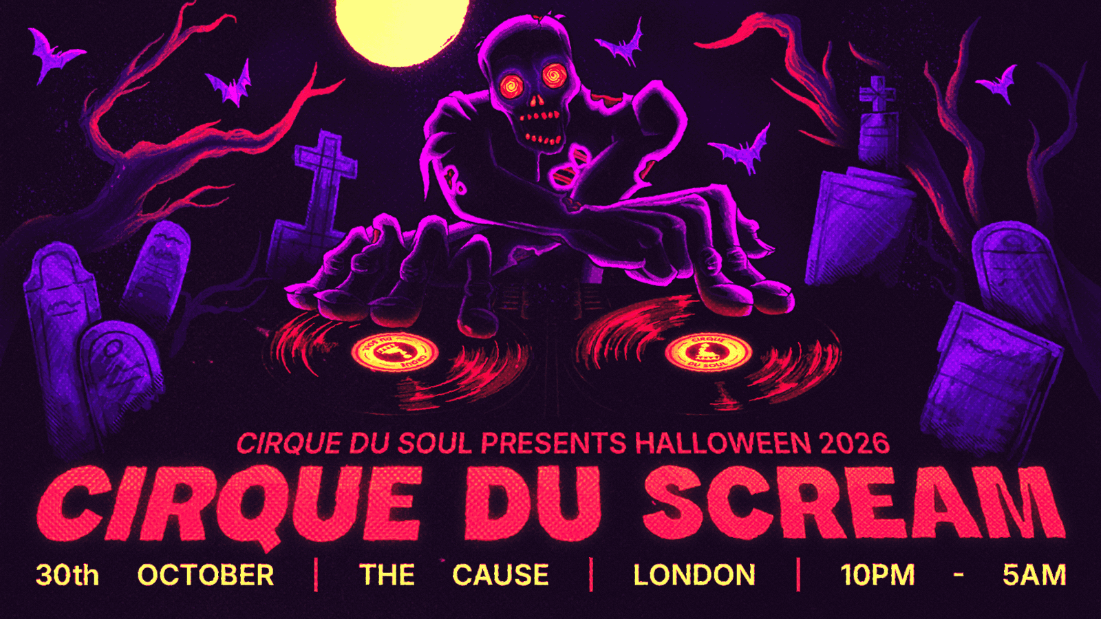 Cirque Du Soul: London // Halloween