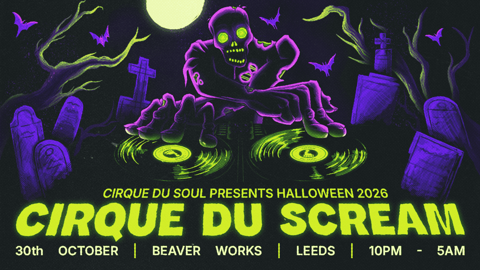 Cirque Du Soul: Leeds // Halloween