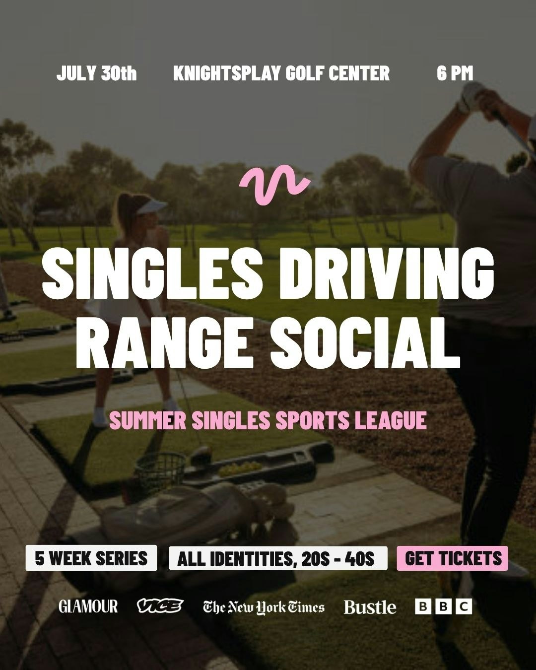 ⛳ SINGLES GOLF NIGHT  | All Identities, 20s – 40s | Raleigh