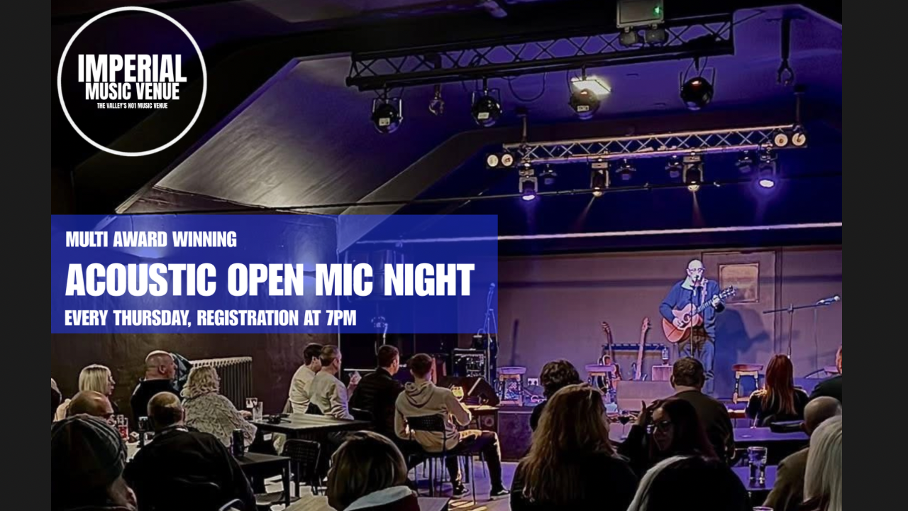 [FREE ENTRY] ACOUSTIC OPEN MIC NIGHT