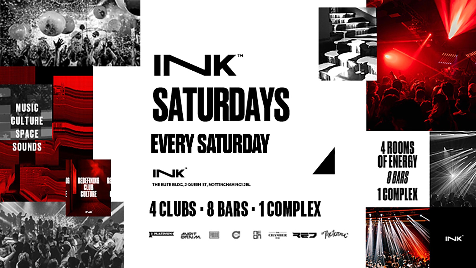 Ink. – Saturdays – Every Saturday