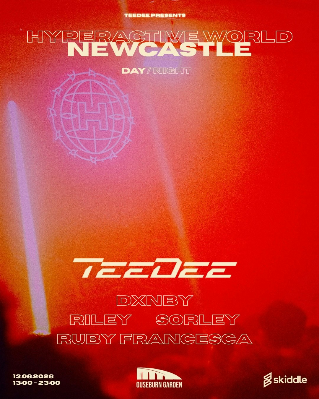 SOLD OUT: Hyperactive World Newcastle | Day | Ouseburn Garden