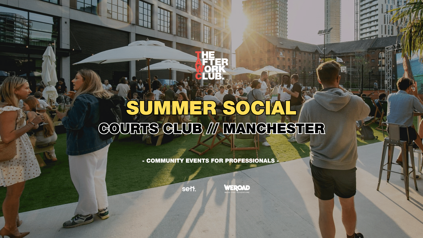Summer Social – The After Work Club x Courts Club (MANCHESTER)