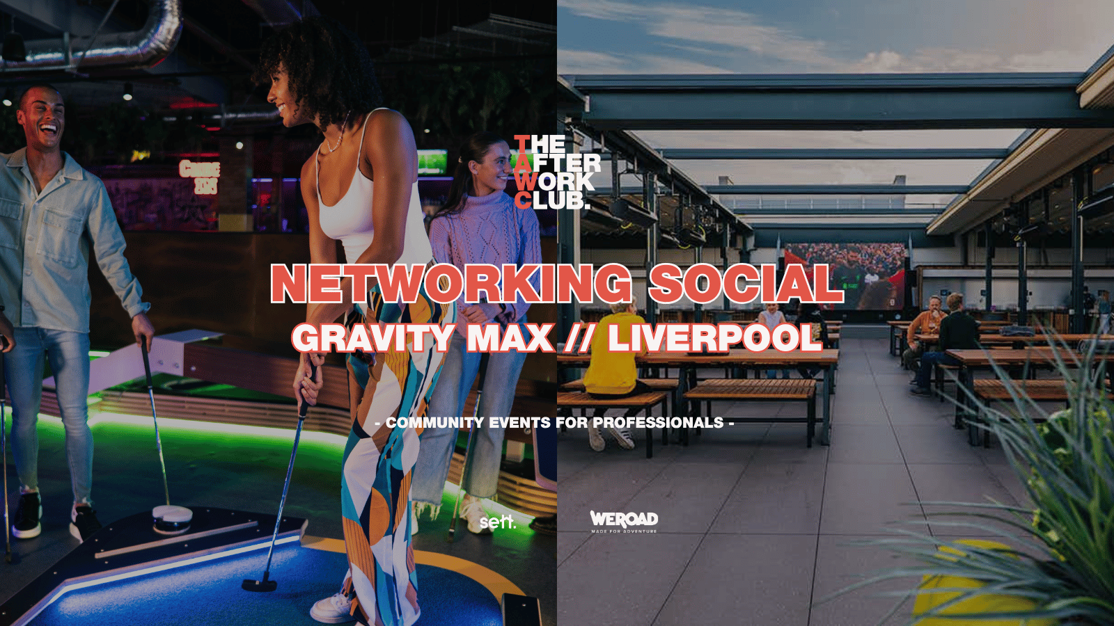 Networking Social – The After Work Club x Gravity Max (Liverpool)