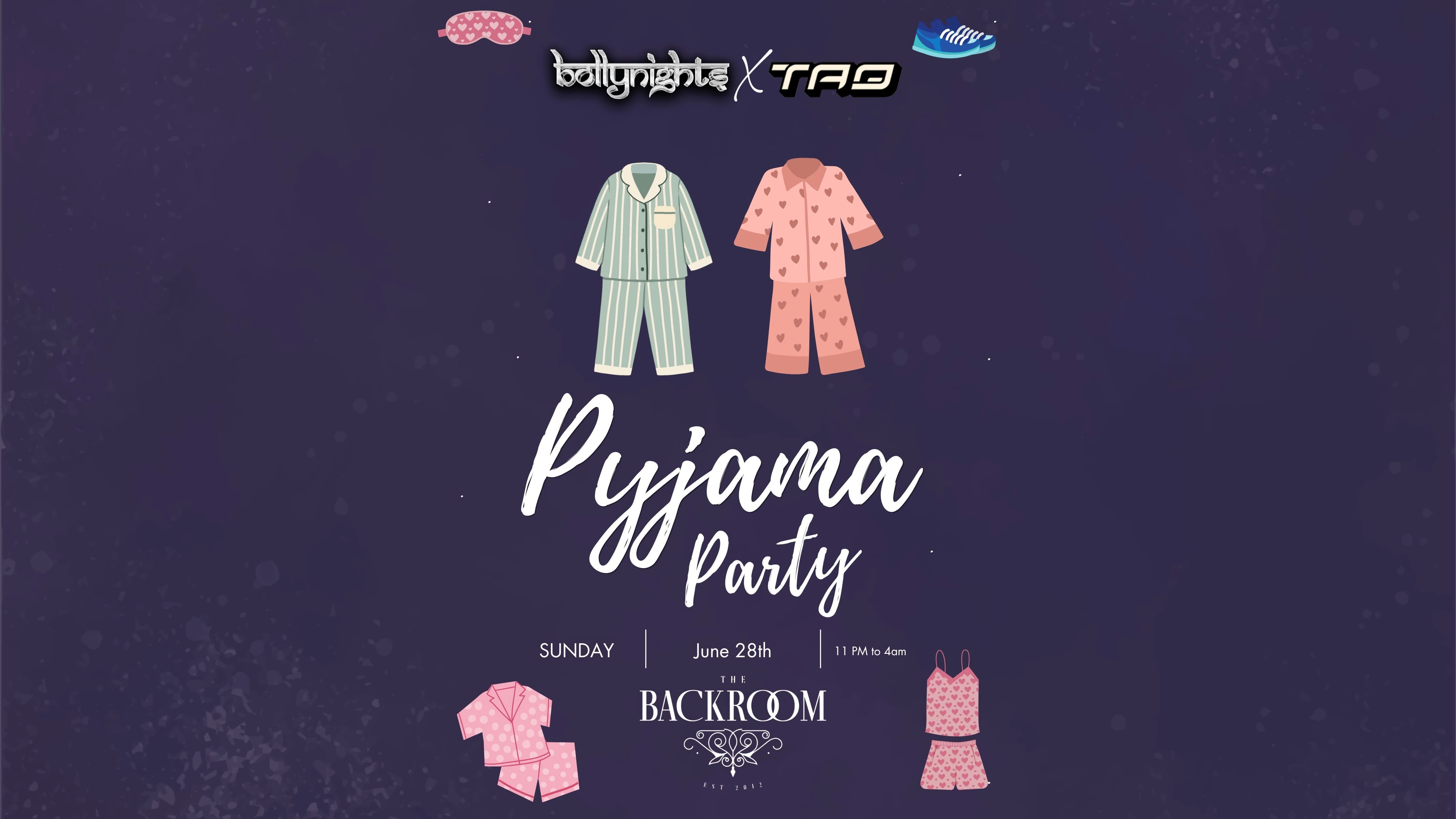 Leeds Bollynights  – Bollywood Pyjama Party | Sunday 28th June | Backroom