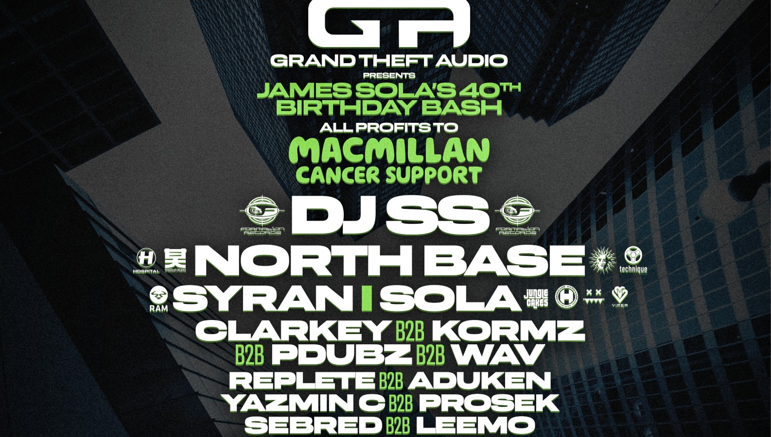 Grand Theft Audio Recordings All Dayer