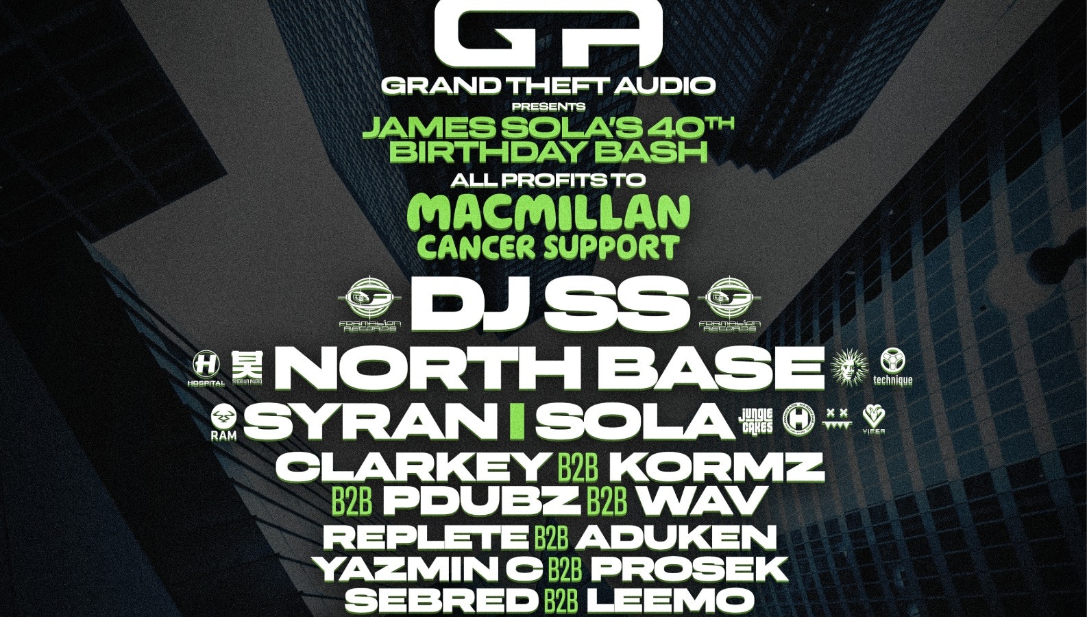 Grand Theft Audio Recordings All Dayer