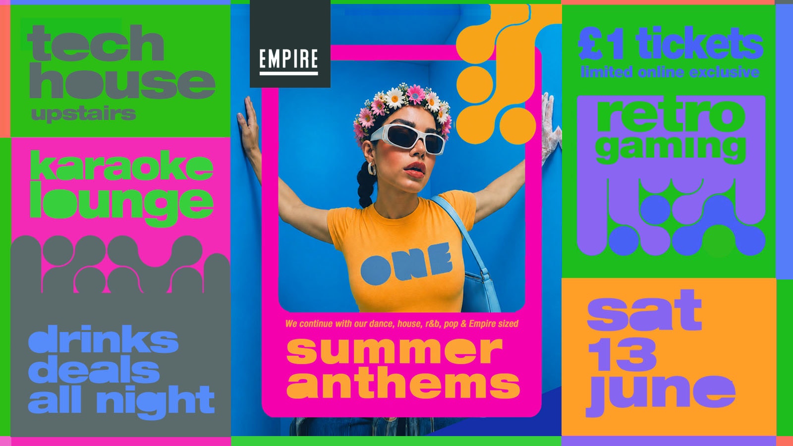 ONE EMPIRE – ONE SATURDAY NIGHT PARTY!