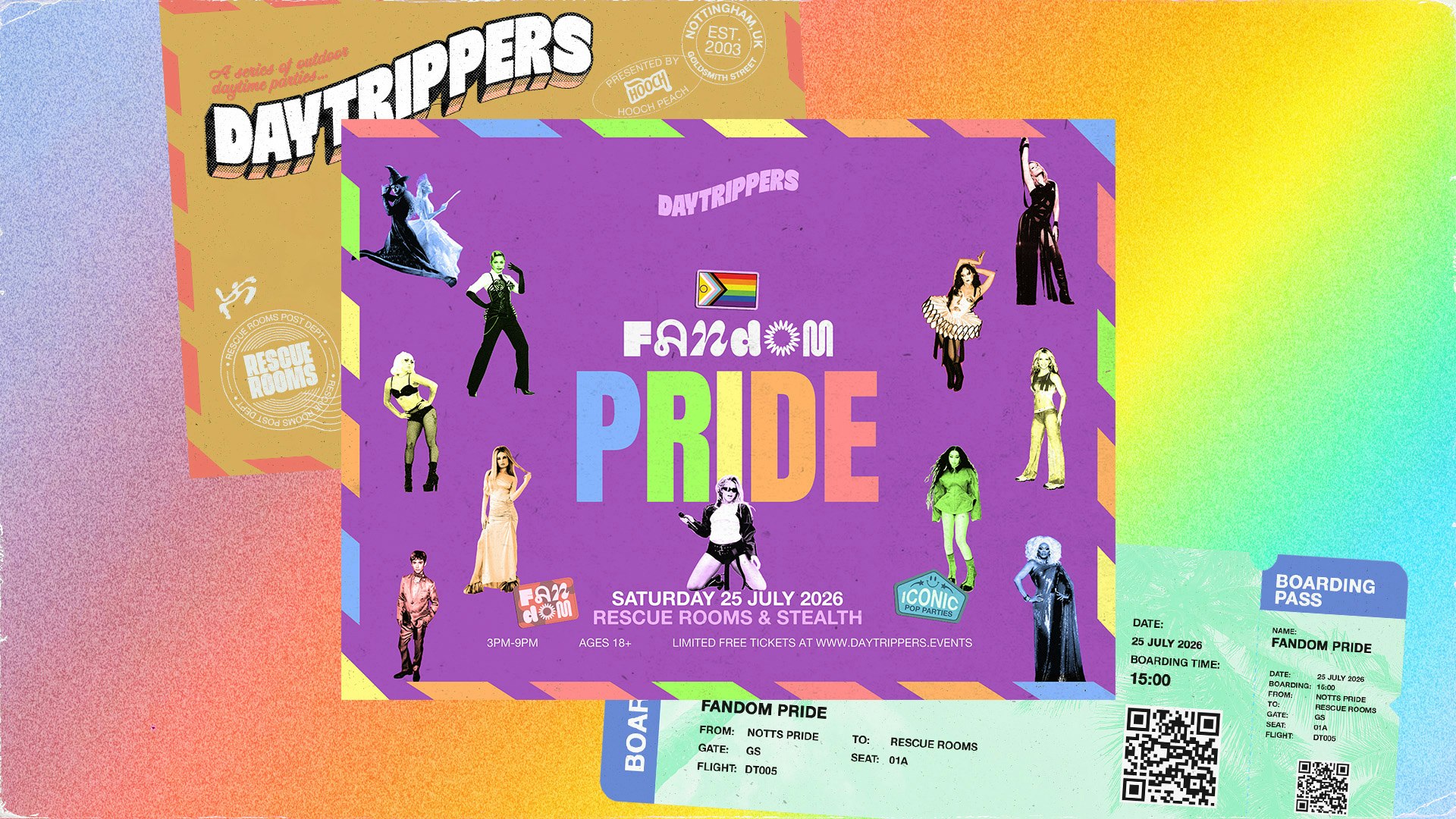 Daytrippers: FANDOM PRIDE — Outdoor Day Party!