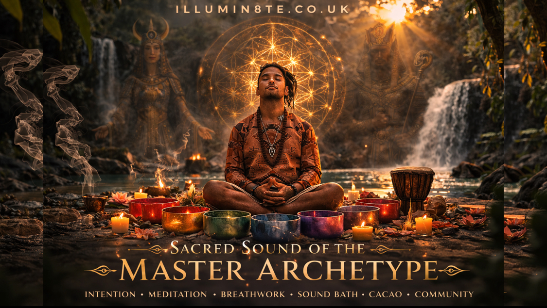 Illumin8te | Sacred Sounds Of The Cosmos | Archetypes | (Sound Bath 18th June) @ THE LIGHTHOUSE 7PM