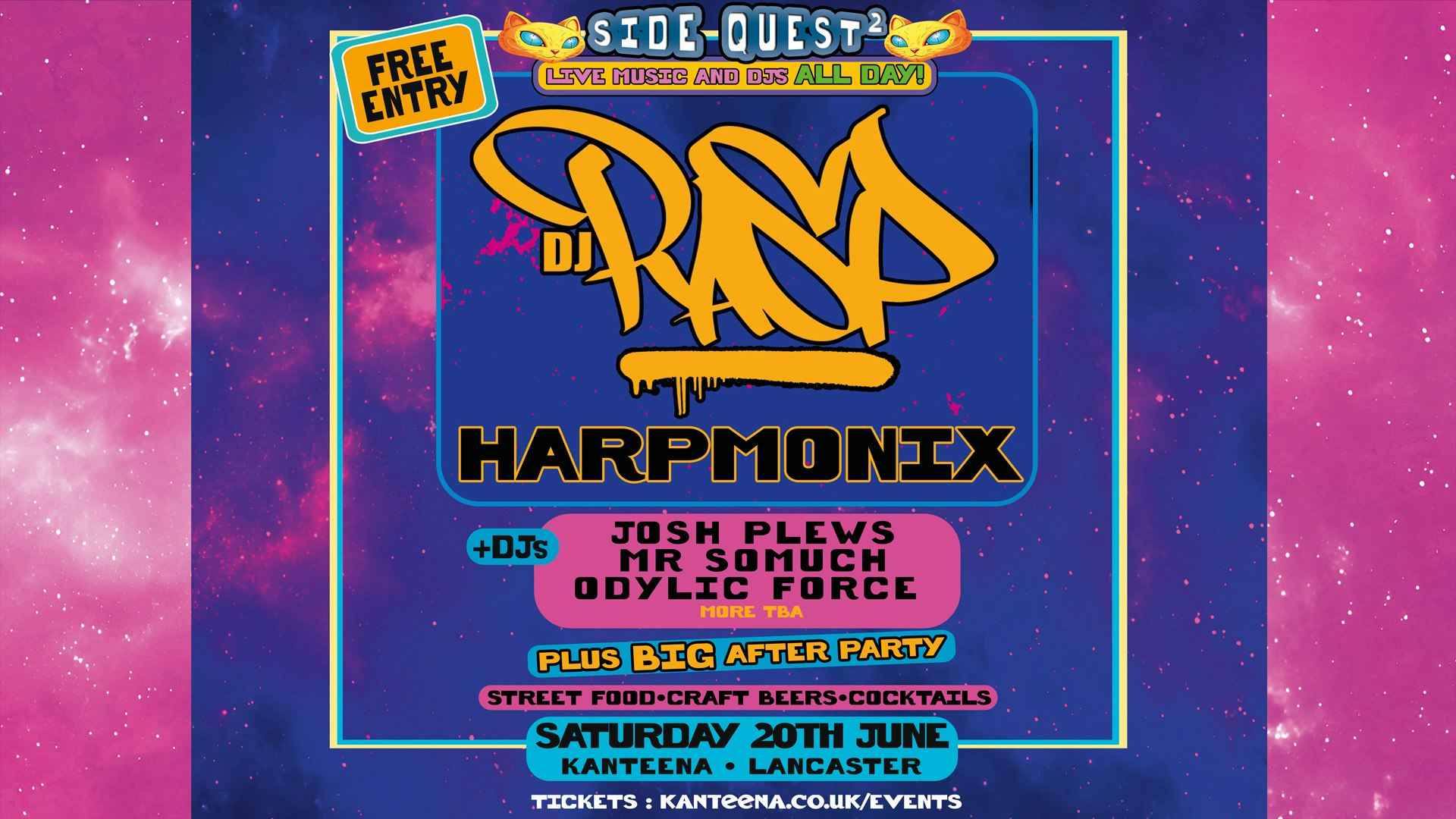 Side Quest 2 with DJ Rasp, Big AfterParty & more