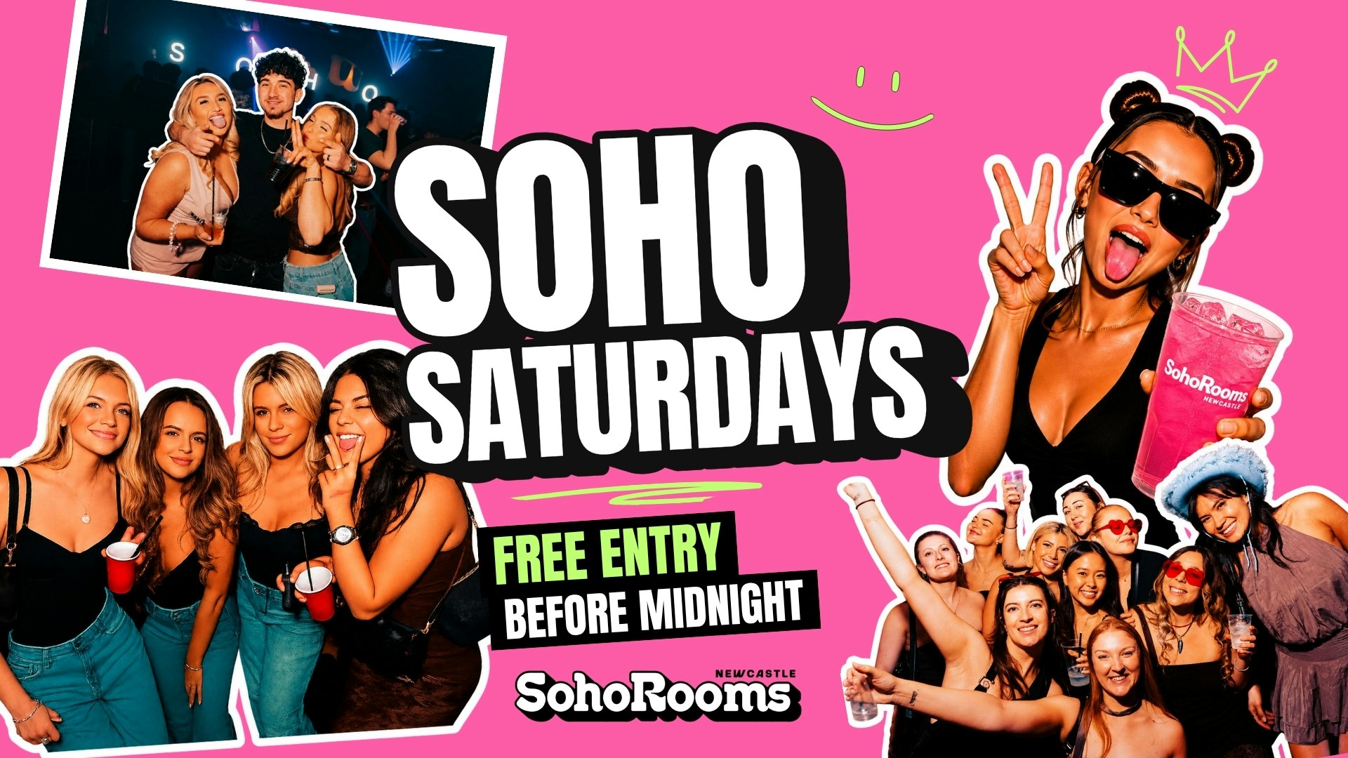 Soho Saturdays | Soho Rooms Newcastle | Newcastle