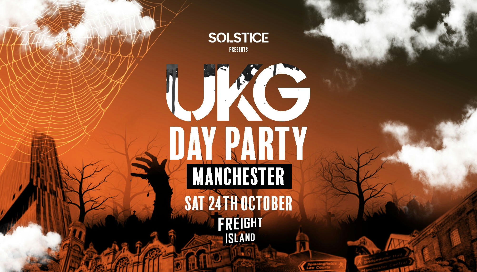 Halloween Garage Day Party – Freight Island Manchester [TICKETS ON SALE!]