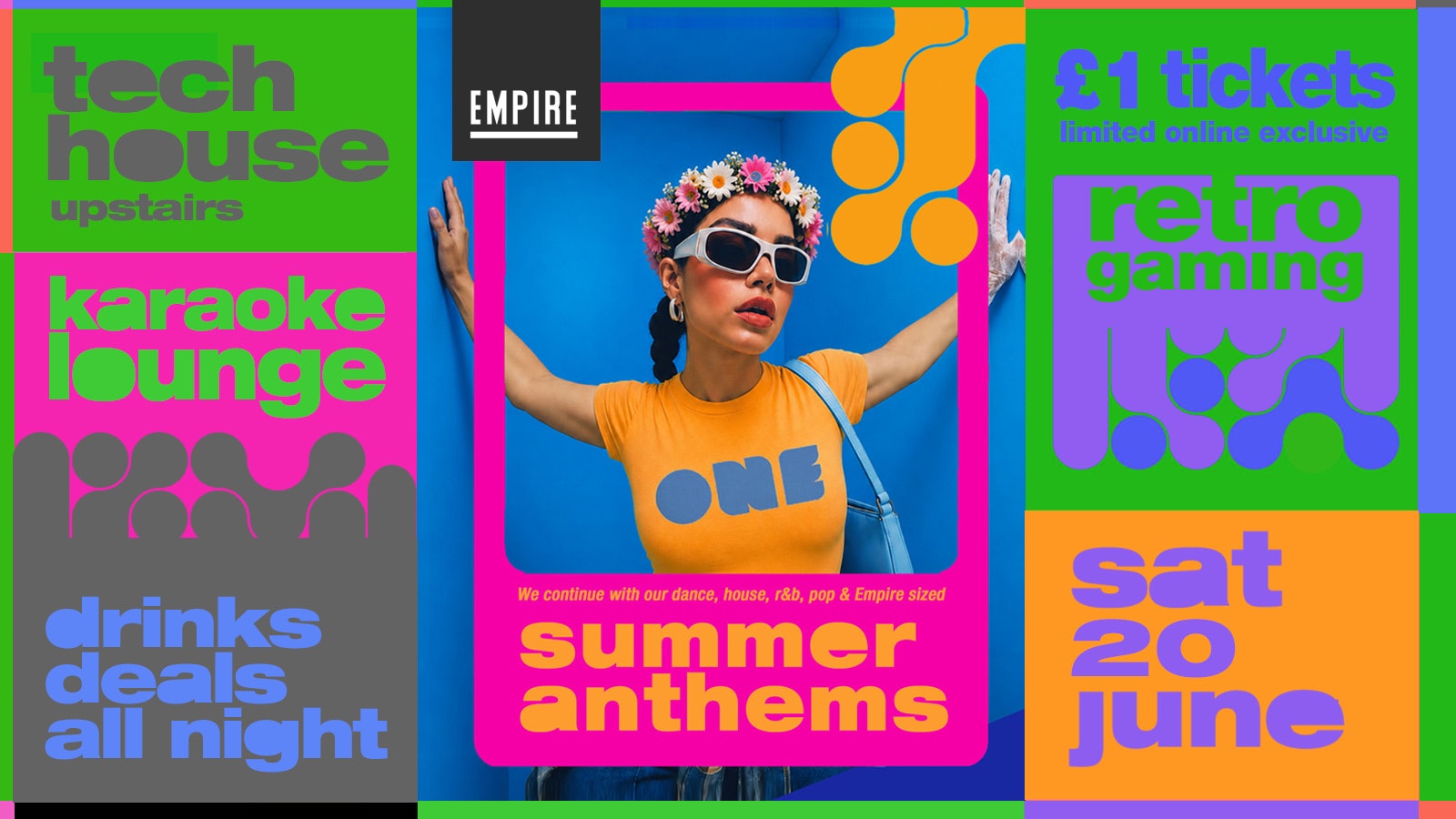 ONE EMPIRE – ONE SATURDAY NIGHT PARTY!