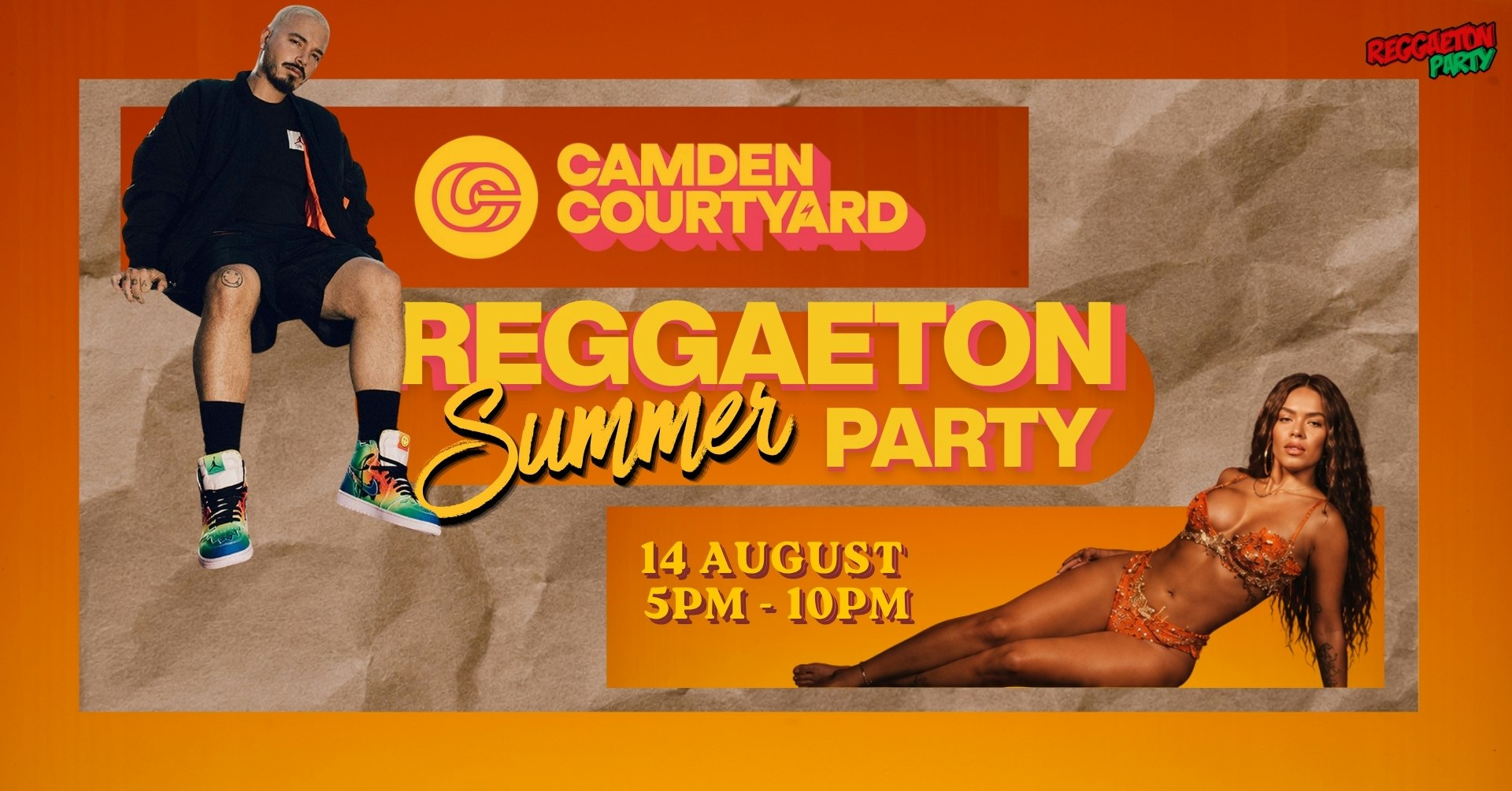 Reggaeton Party: Summer Terrace Fiesta – Camden Courtyard