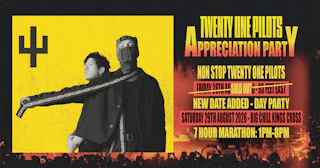 Twenty One Pilots APE Pre-Party Marathon (London)