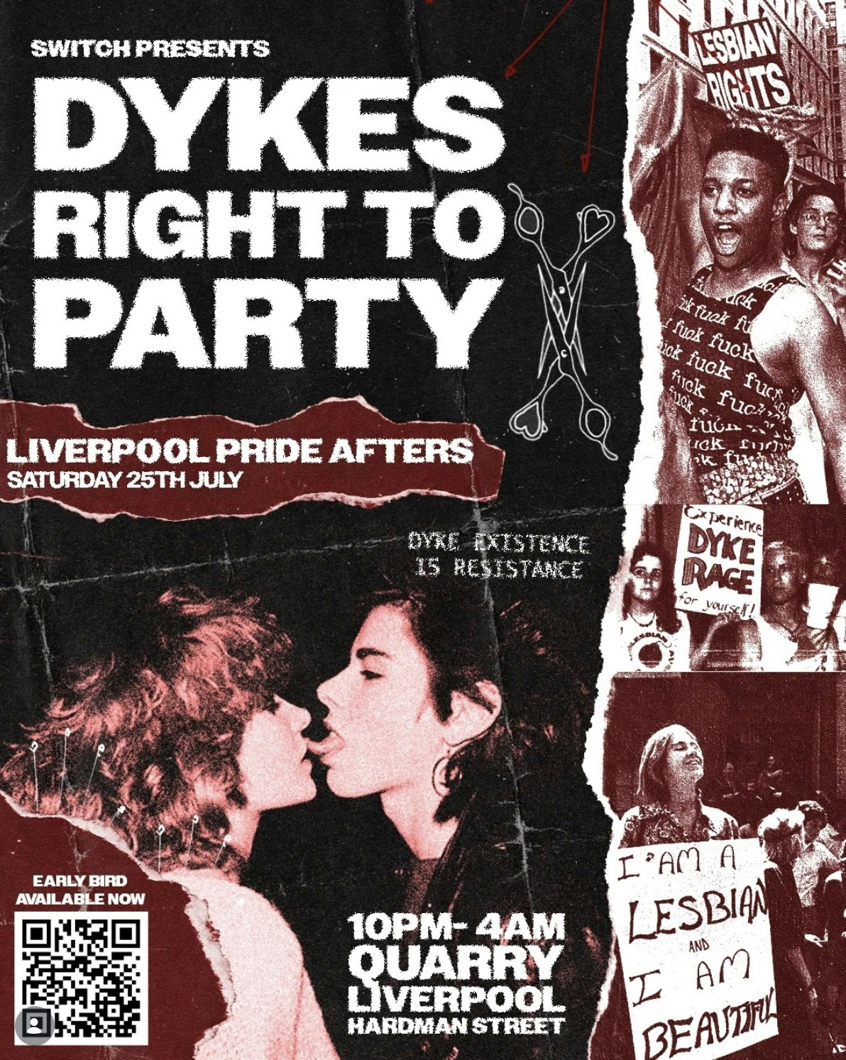 SWITCH presents: DYKES RIGHT TO PARTY