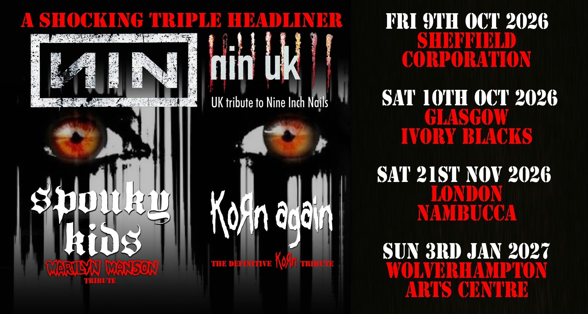 Stigmata Promotions Present A Shocking Triple Headliner!