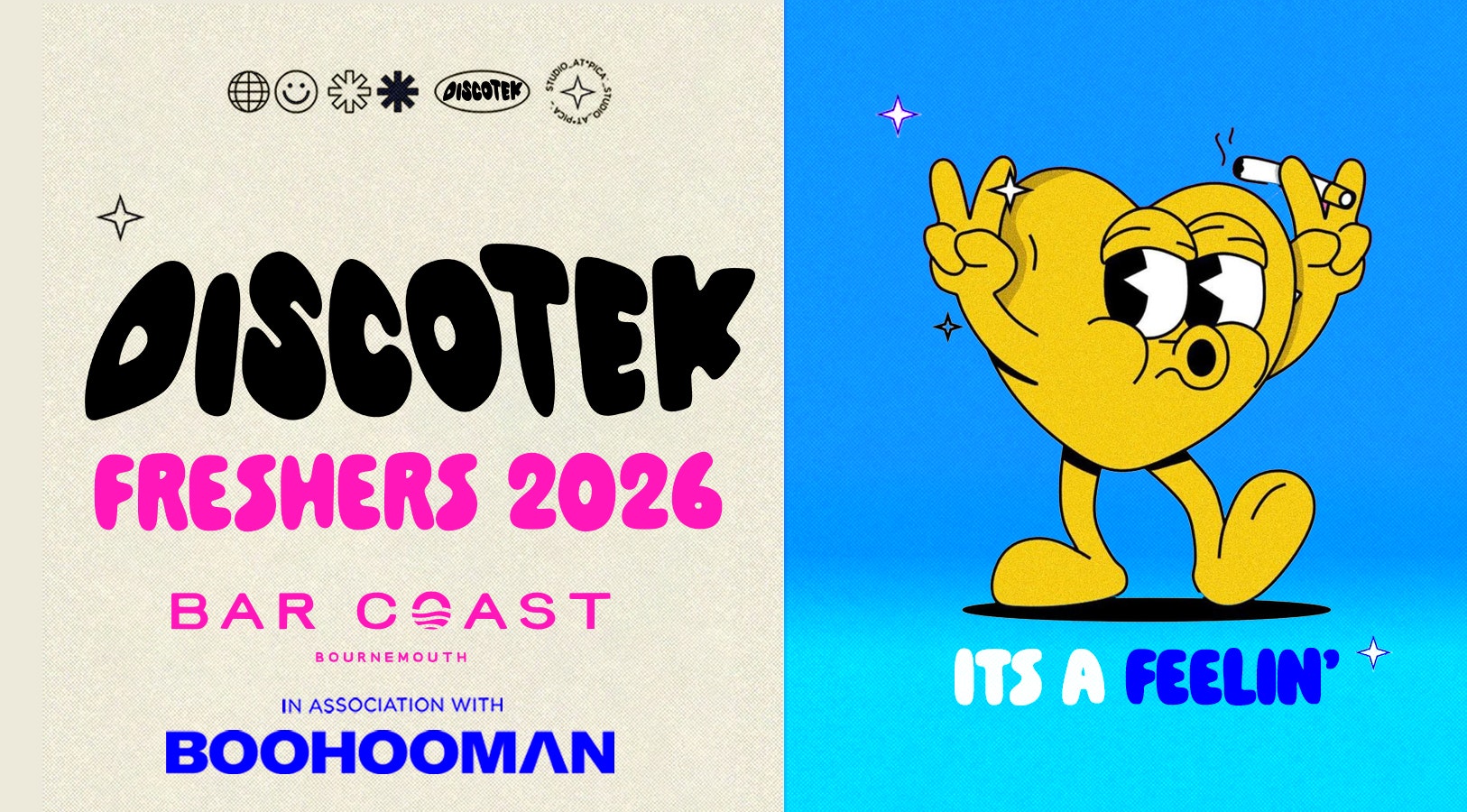 FRESHERS DISCOTEK BOURNEMOUTH – The Official Freshers Weekend Turn Up 🧃Official Student Partners with BoohooMAN ⚡Sold Out 15 years Running!