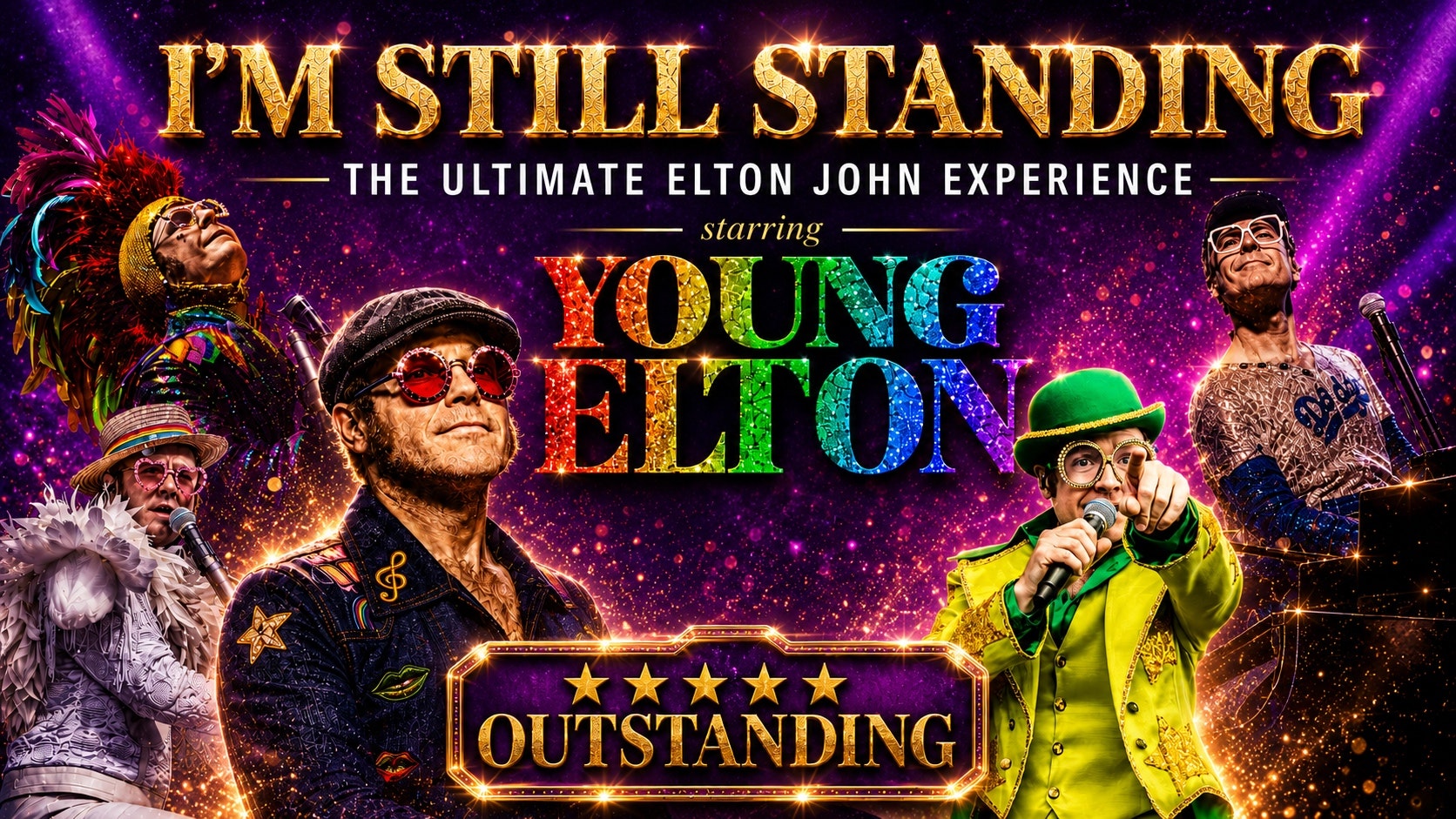 🎹 I’M STILL STANDING! 🚀 – the ultimate Elton John experience starring Young Elton