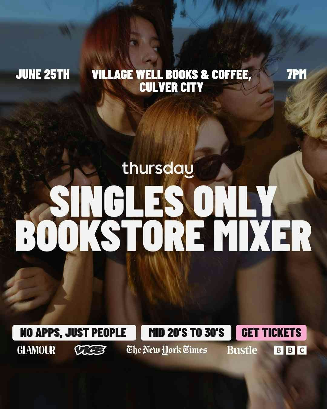 Thursday | Singles Bookstore Night | Los Angeles