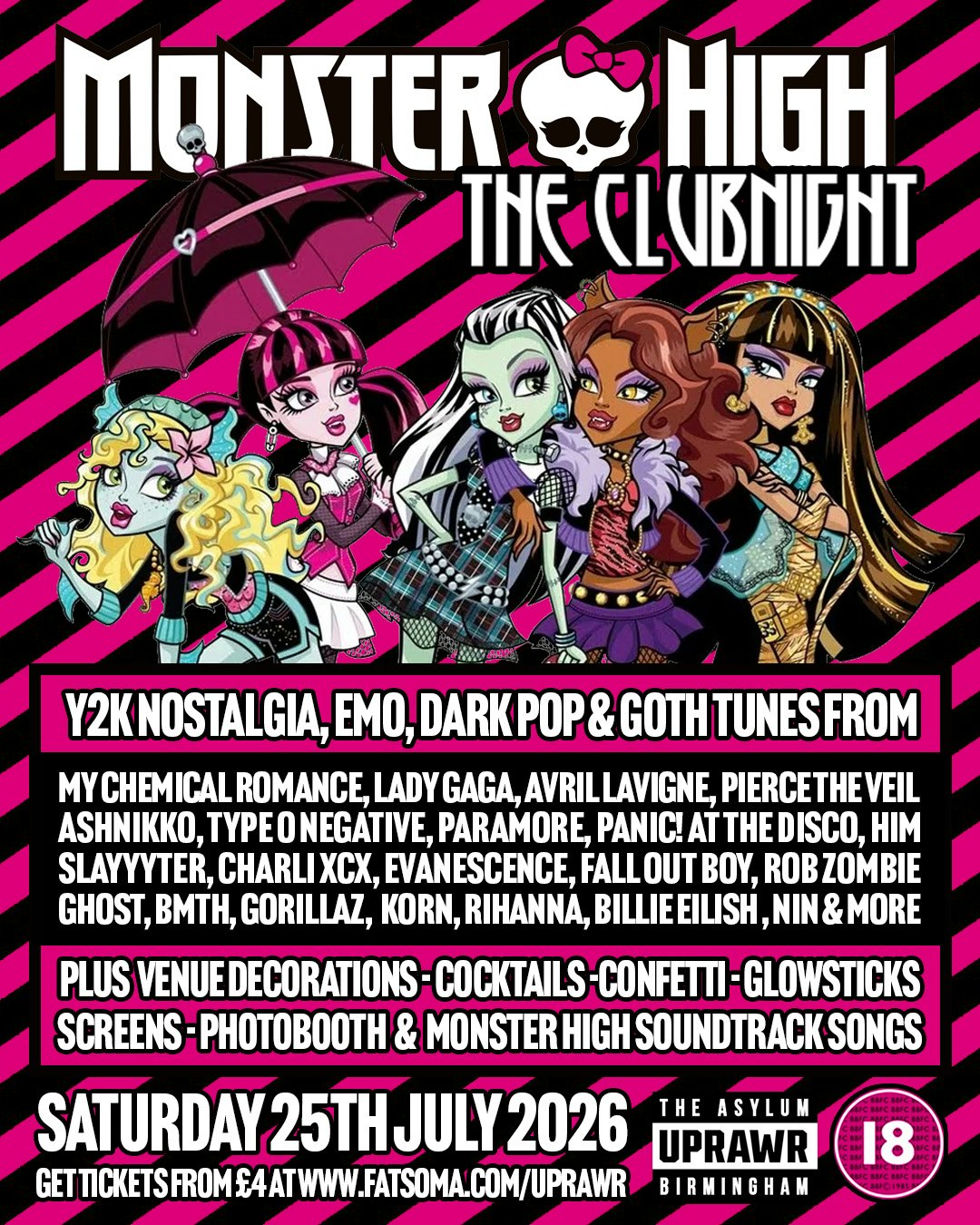 Monster High: The Clubnight 🖤🩷🖤