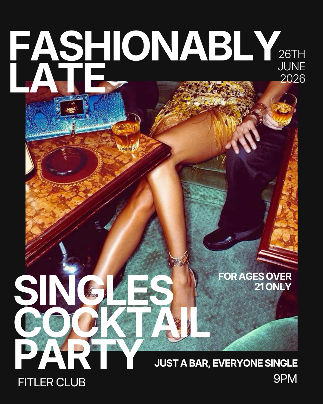 Thursday | Fashionably Late Singles Cocktail Party at Fitler Club | Philadelphia | Tickets at thursday.com