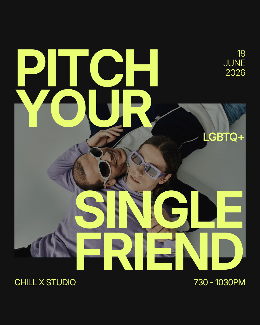 Thursday | Pitch Your Single Friend – LGBTQ+ | Vancouver | Tickets at thursday.com