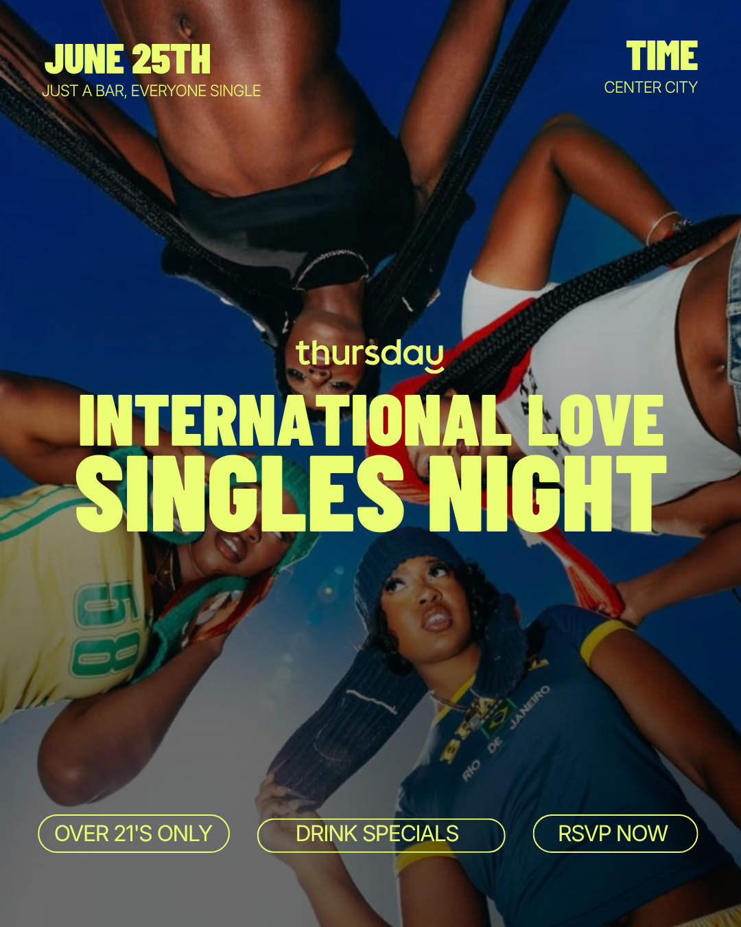Thursday | International Love Singles Night at Time | Philadelphia