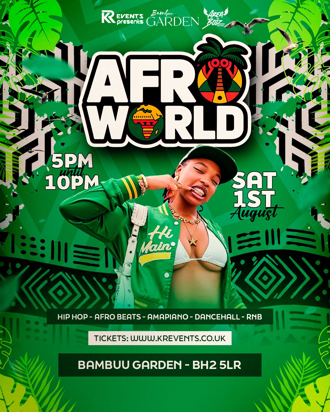 AFRO WORLD  Garden Edition ☀️ @ Bambuu Garden