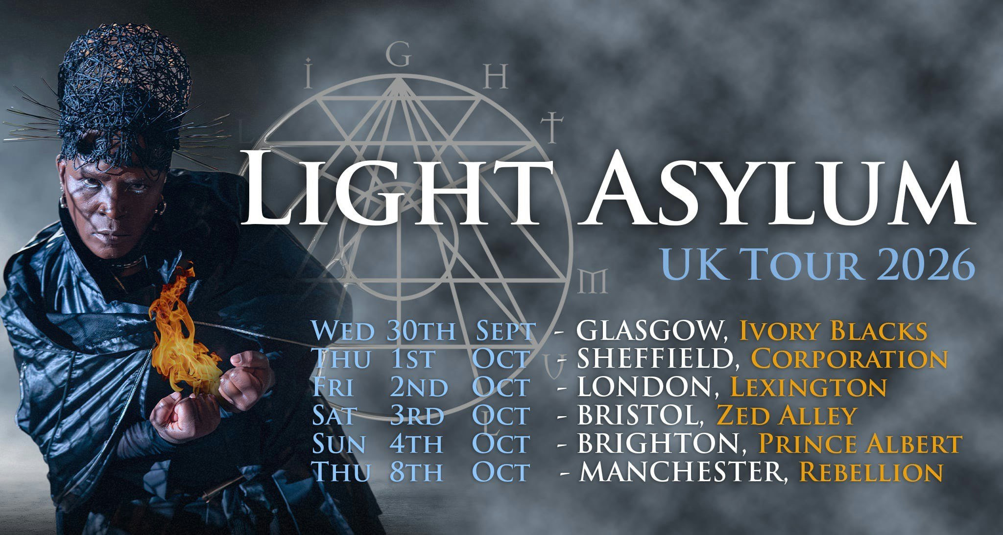 LIGHT ASYLUM (US)  –  Plus Special Guests