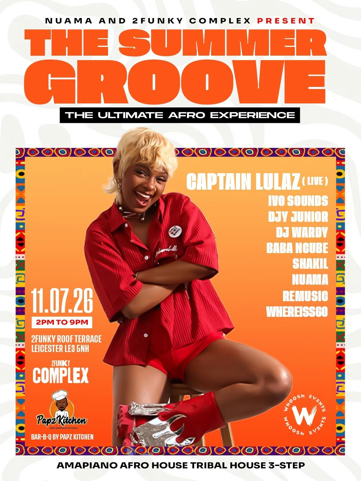 The Summer Groove Rooftop Party (Amapiano & Afrohouse)