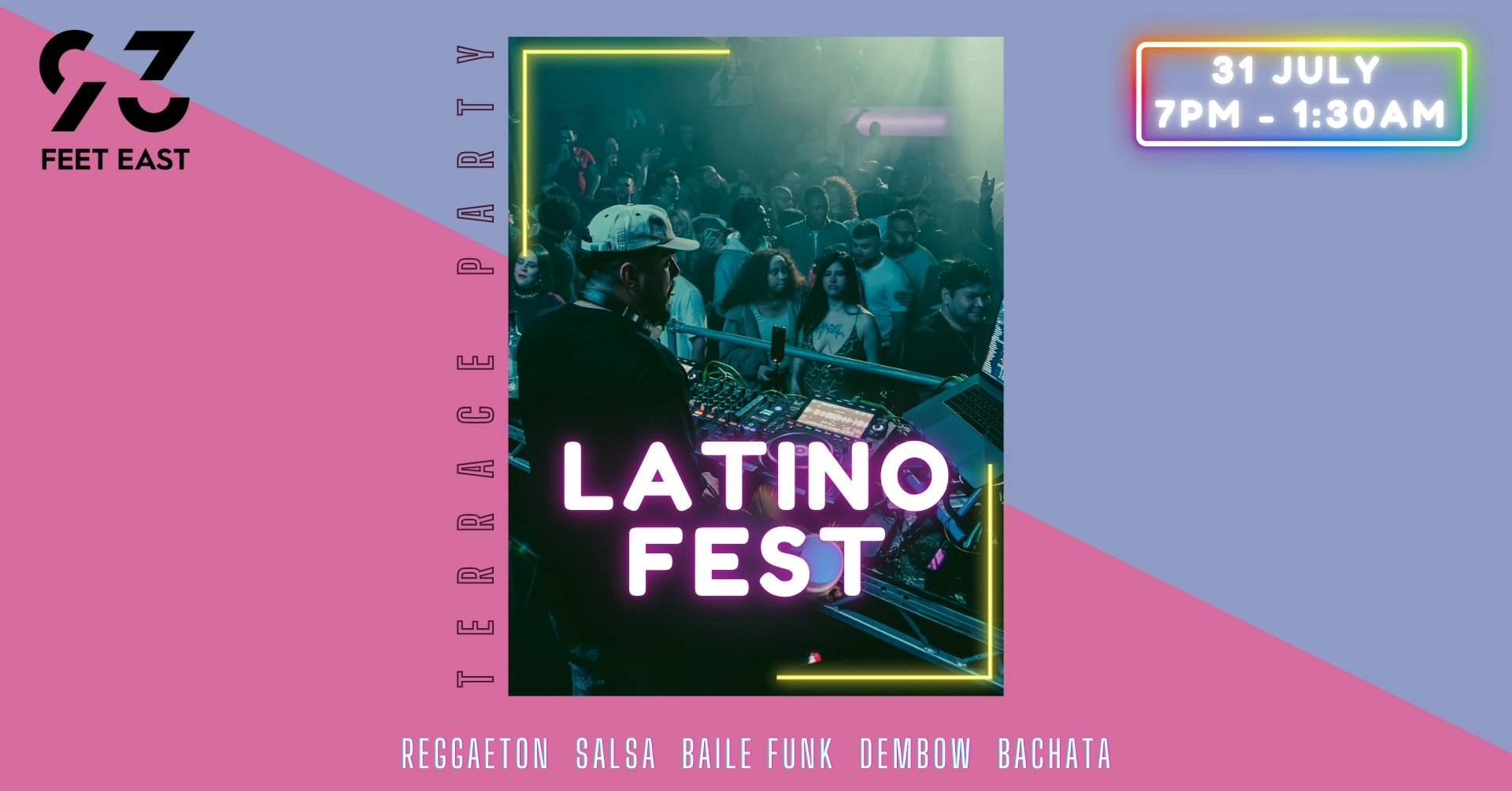 Latino Fest Summer Terrace Party (London) July 2026