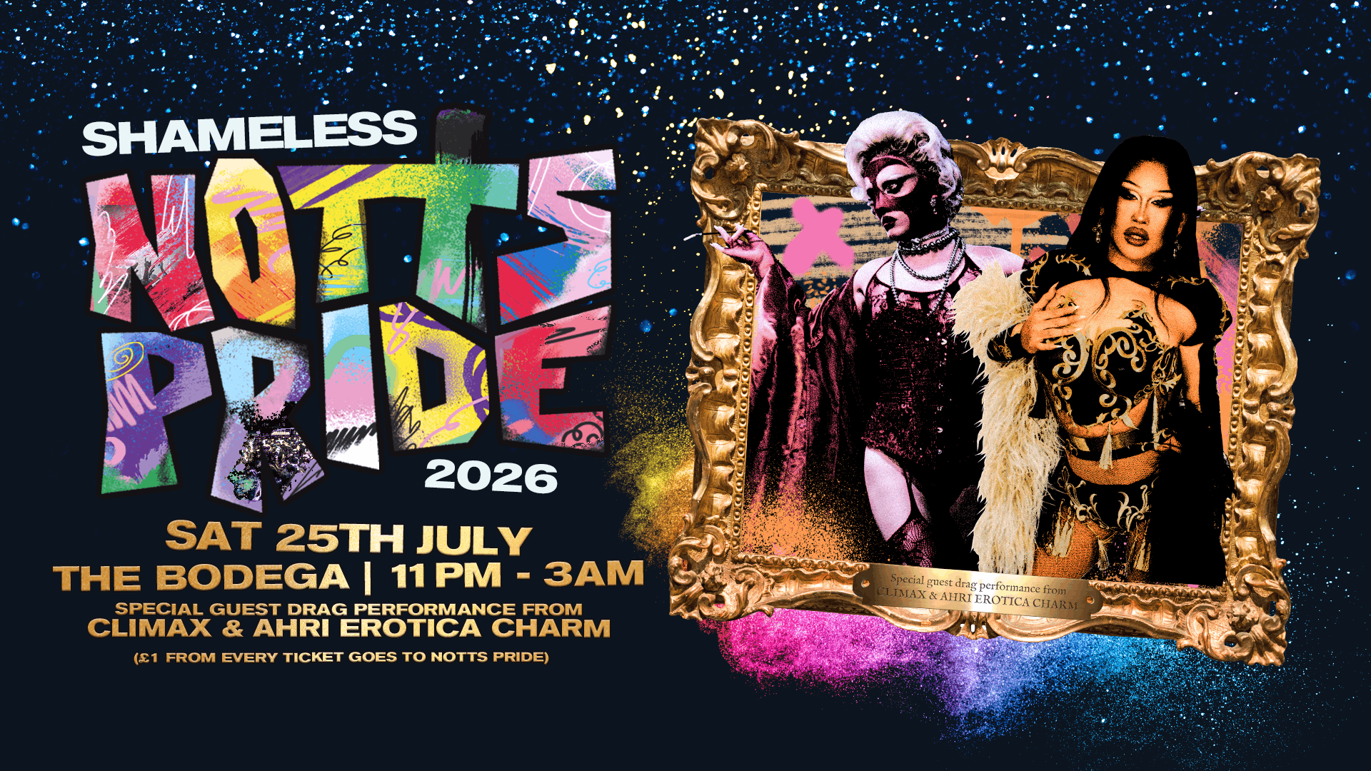 Shameless Notts Pride Special 🌈